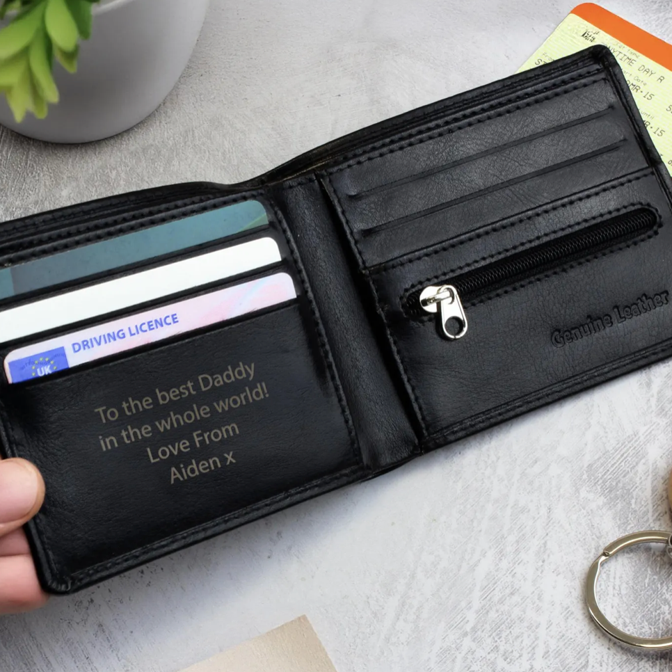 Personalised Leather Wallet