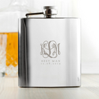 Personalised Monogrammed Hip Flask