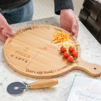 Personalised Bamboo Pizza Board