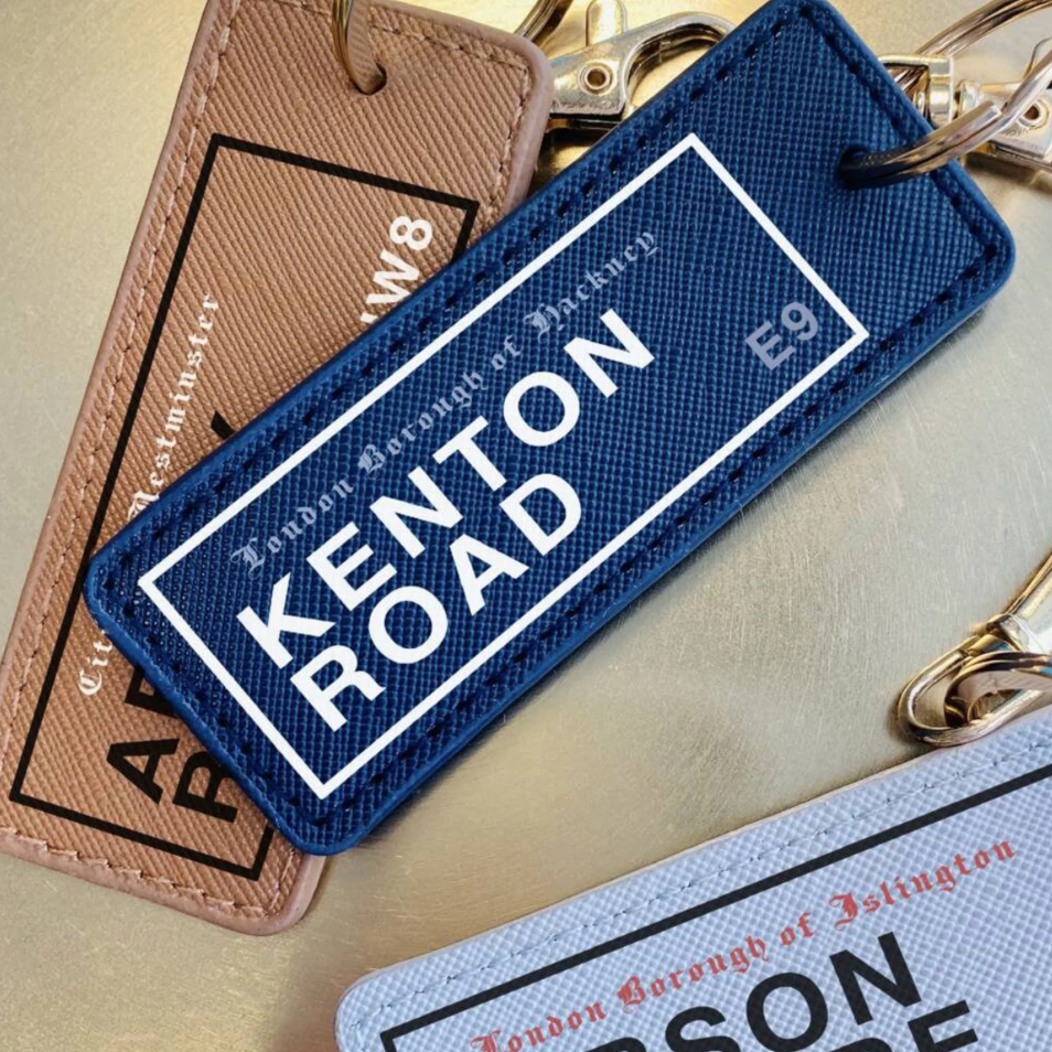 Personalised Street Sign Keychain