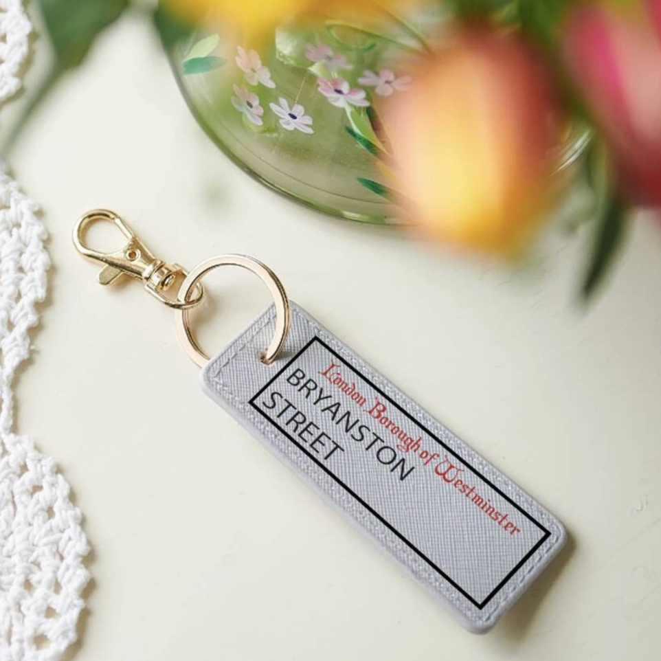 Personalised Street Sign Keychain