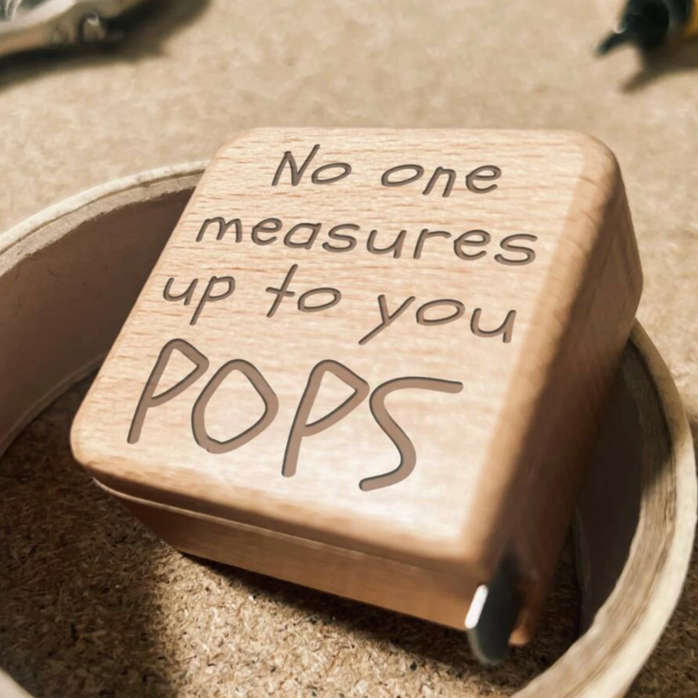 Personalised No One Measures Up Tape Measure