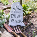 Personalised Copper Garden Tool Set, Parent and Child