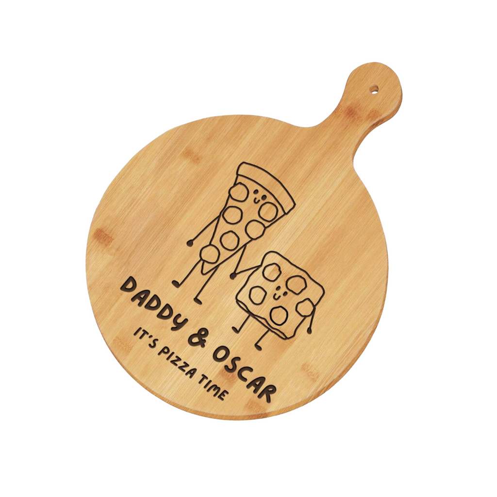 Personalised Pizza Family Board