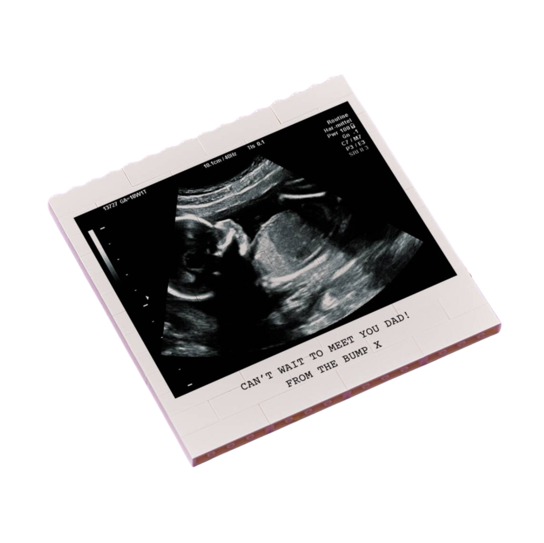 Personalised Building Brick Photo Puzzle For Him