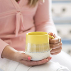 Mojave Yellow Reactive Glaze Stoneware Mug
