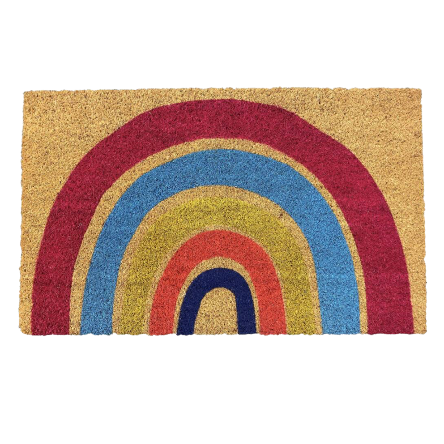 Bright Rainbow Doormat