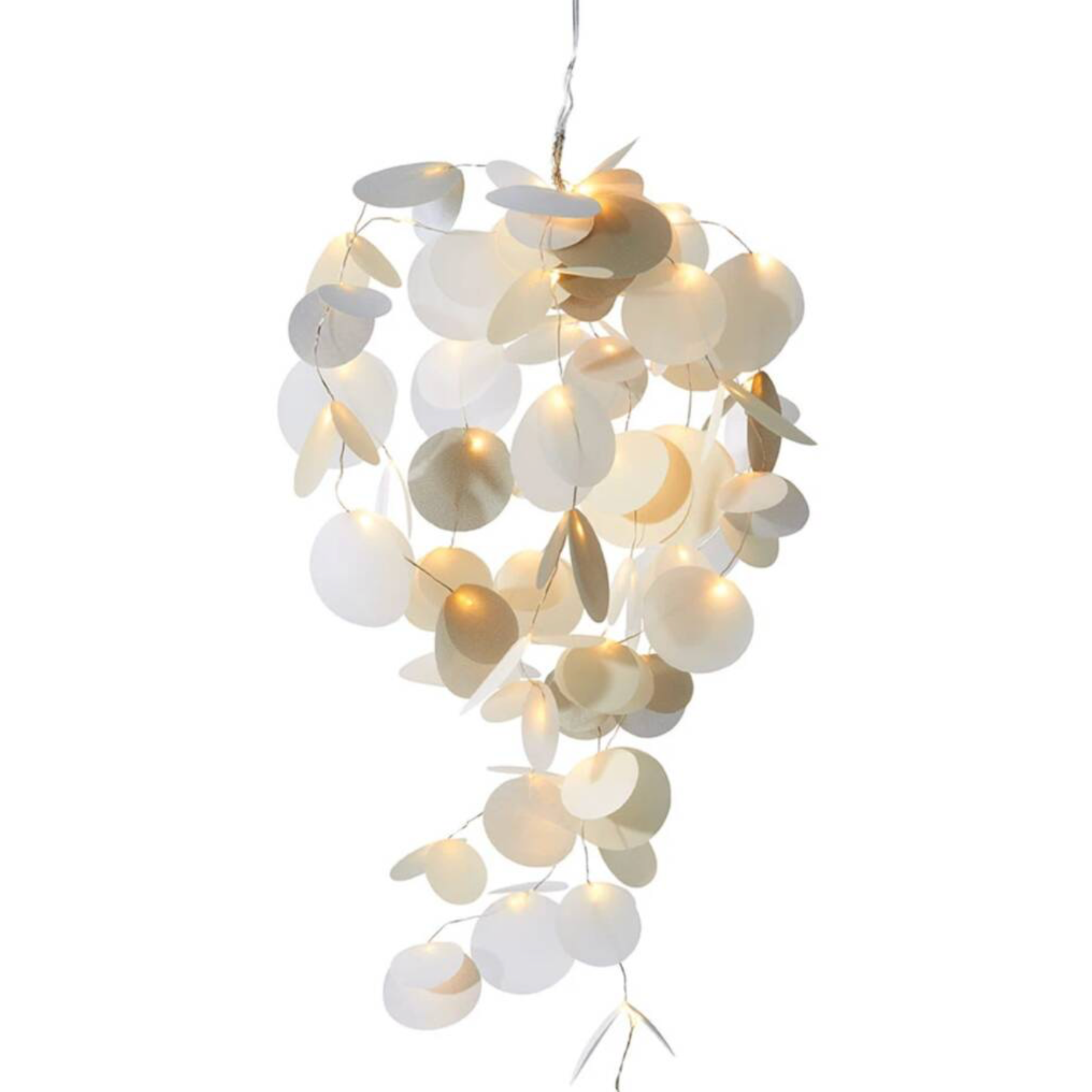 Hanging Battery Operated Paper Lights