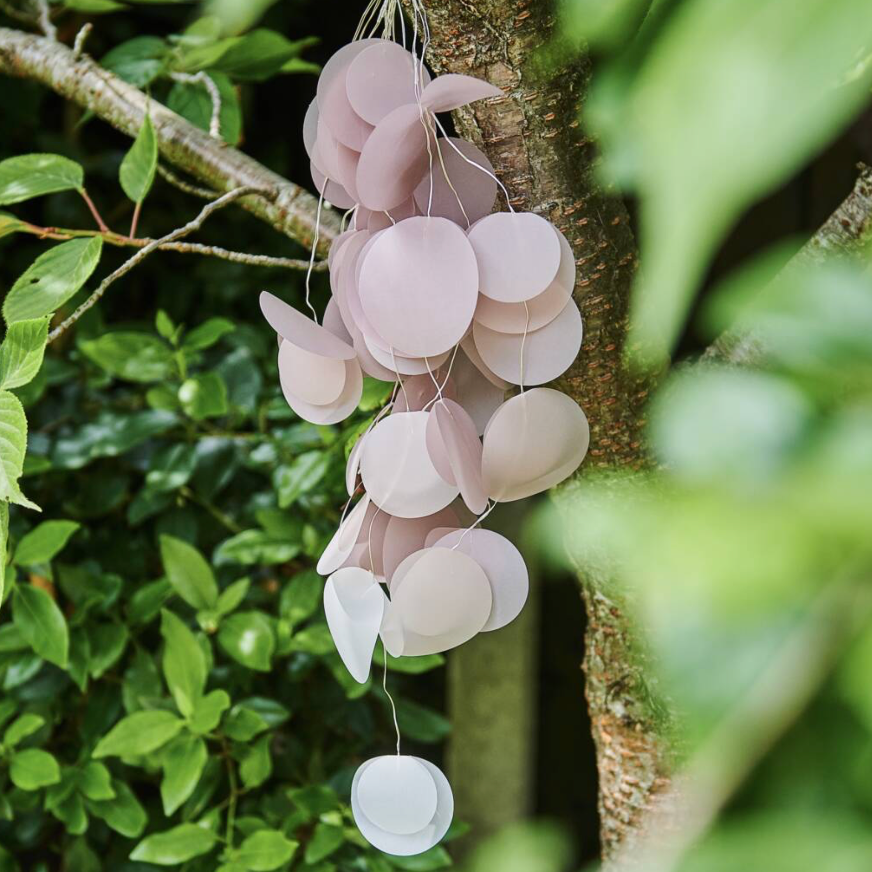 Hanging Battery Operated Paper Lights