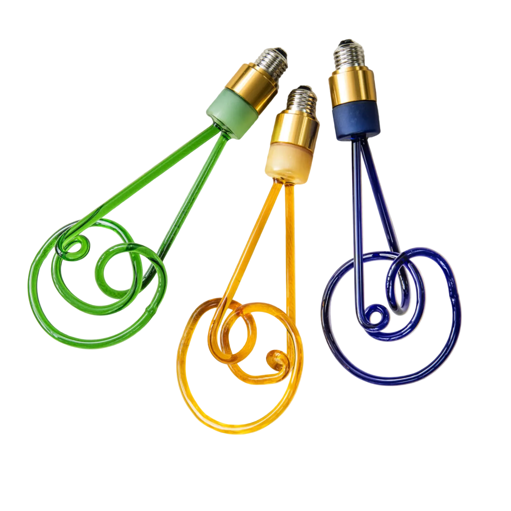 Seletti Original Glass LED Designer Bulb Twist Light
