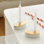 Happy Birthday Porcelain Candle Holder