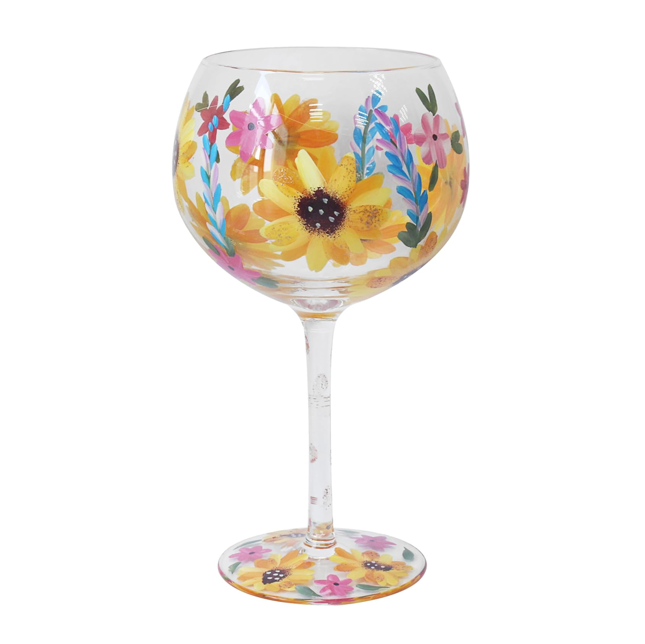 Hand Painted Gin Glasses