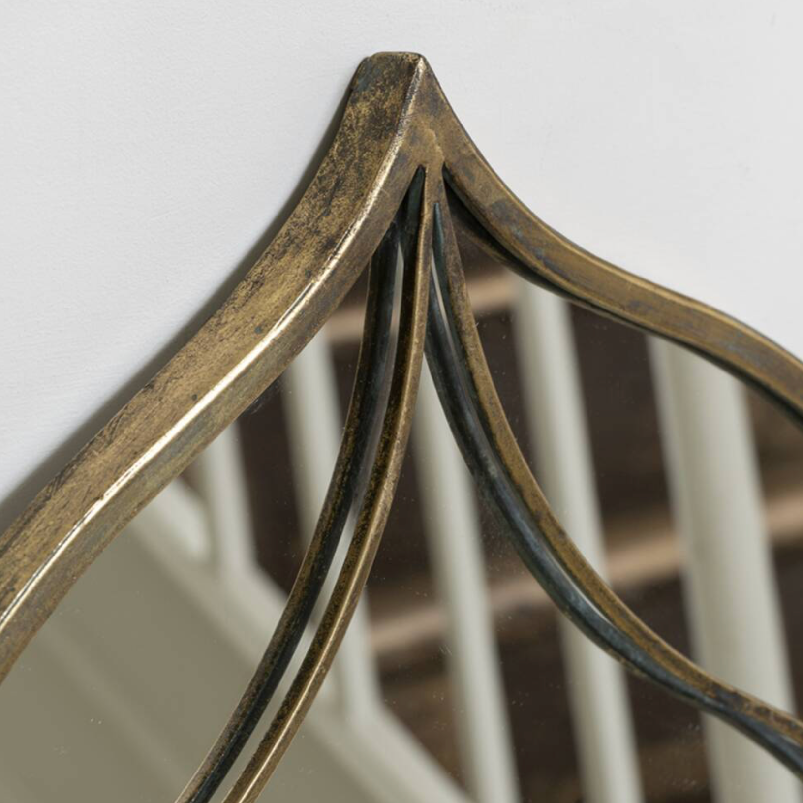 Elegant Metal Ornate Mirror