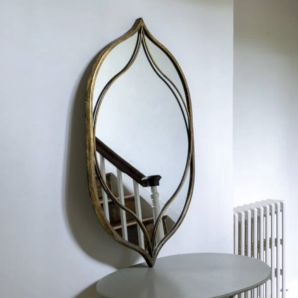 Elegant Metal Ornate Mirror