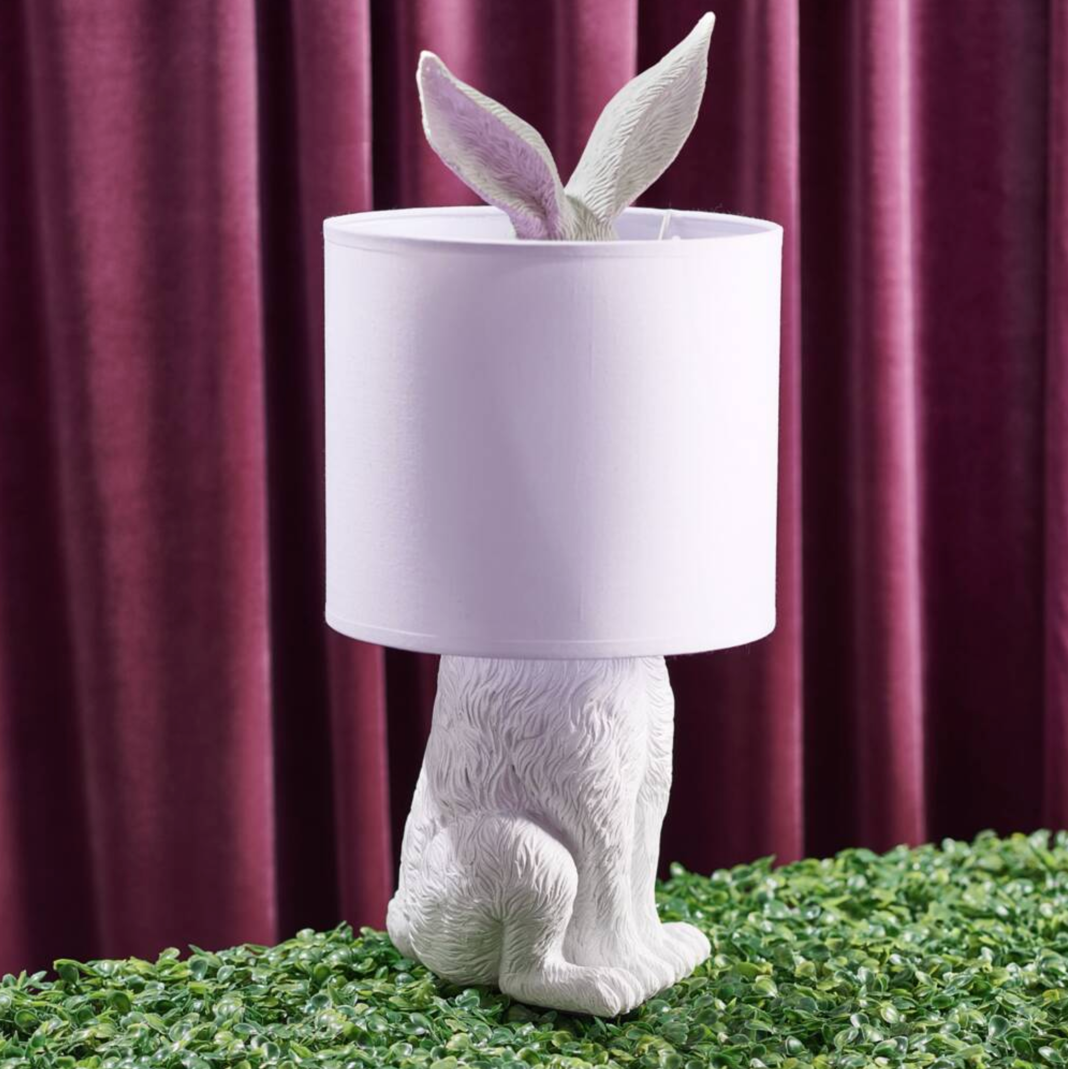 Hiding Rabbit Table Lamp with Shade
