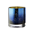 Electroplated Blue Celestial Night Light Holder