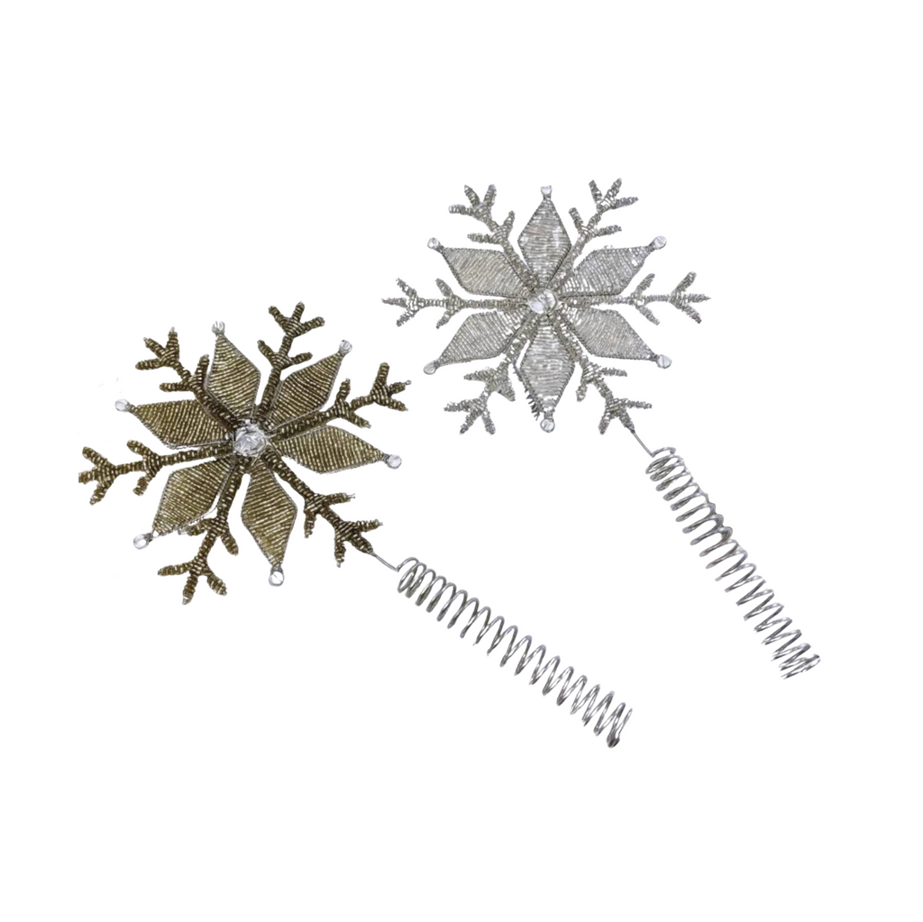 Luxury Hand Beaded Star Tree Topper