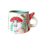 Hand Designed Mushroom Mug
