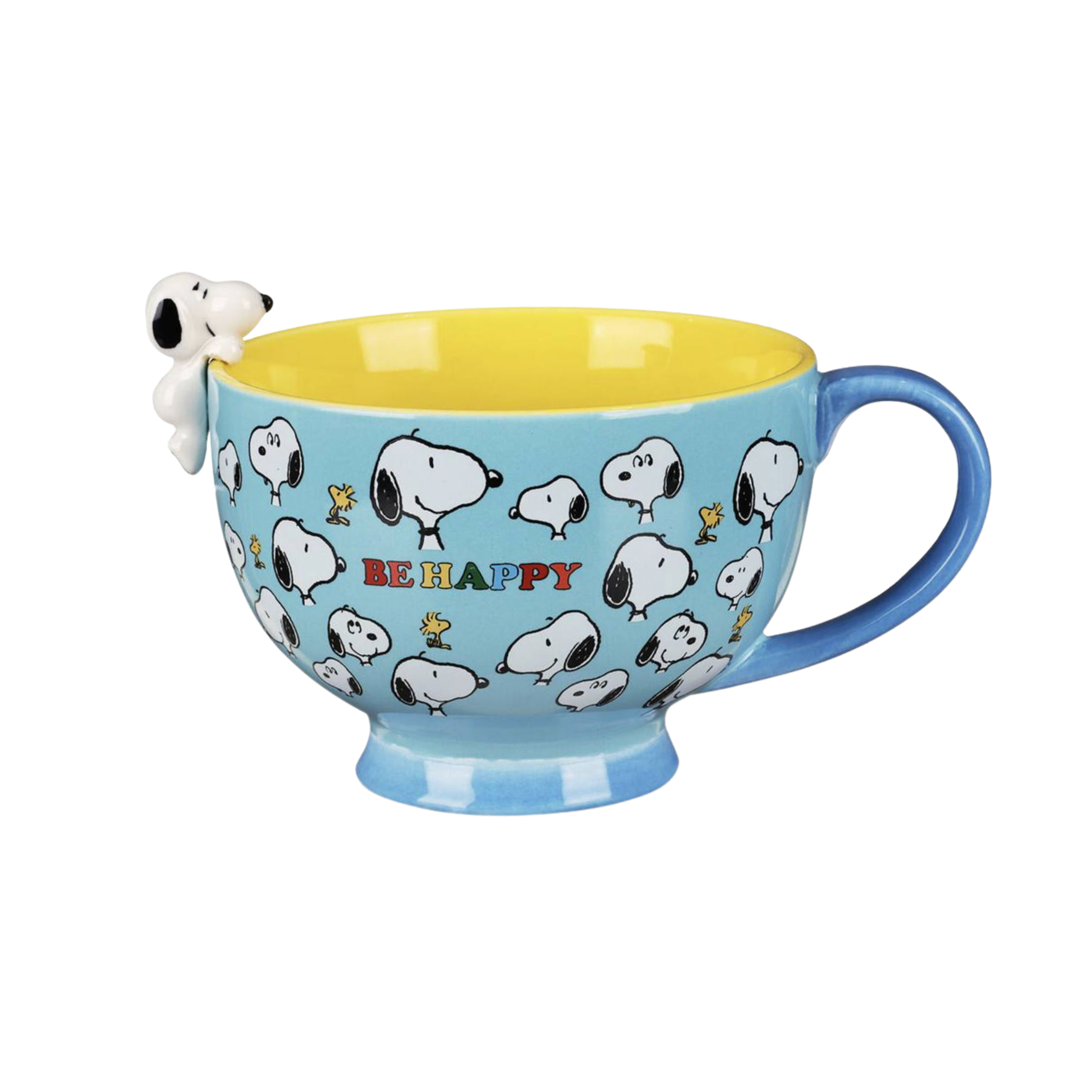 Snoopy Be Happy Cup product listing screenshot showing price and details