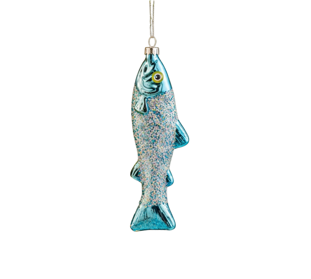 Etsy listing screenshot for Personalised Sardine Christmas Bauble showing price personalisation options and product details
