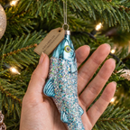 Personalised Sardine Fishing Christmas Bauble