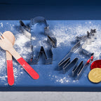 Santa & Reindeer Christmas Cookie Cutter Set