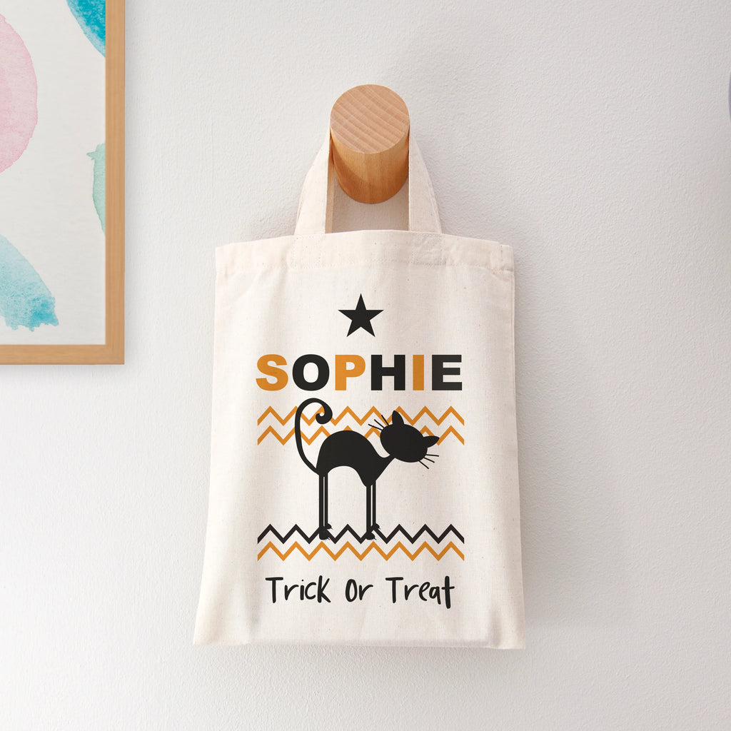 Personalised Halloween Trick or Treat Bag