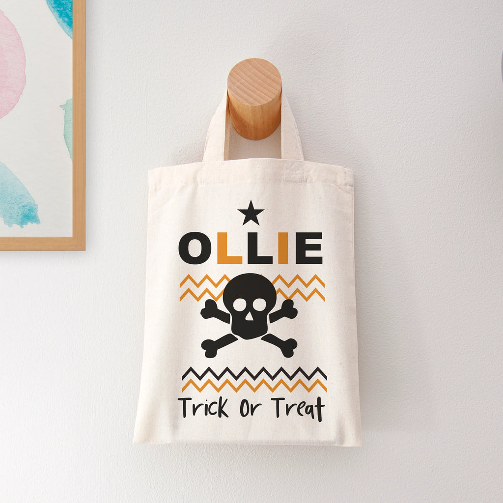 Personalised Halloween Trick or Treat Bag