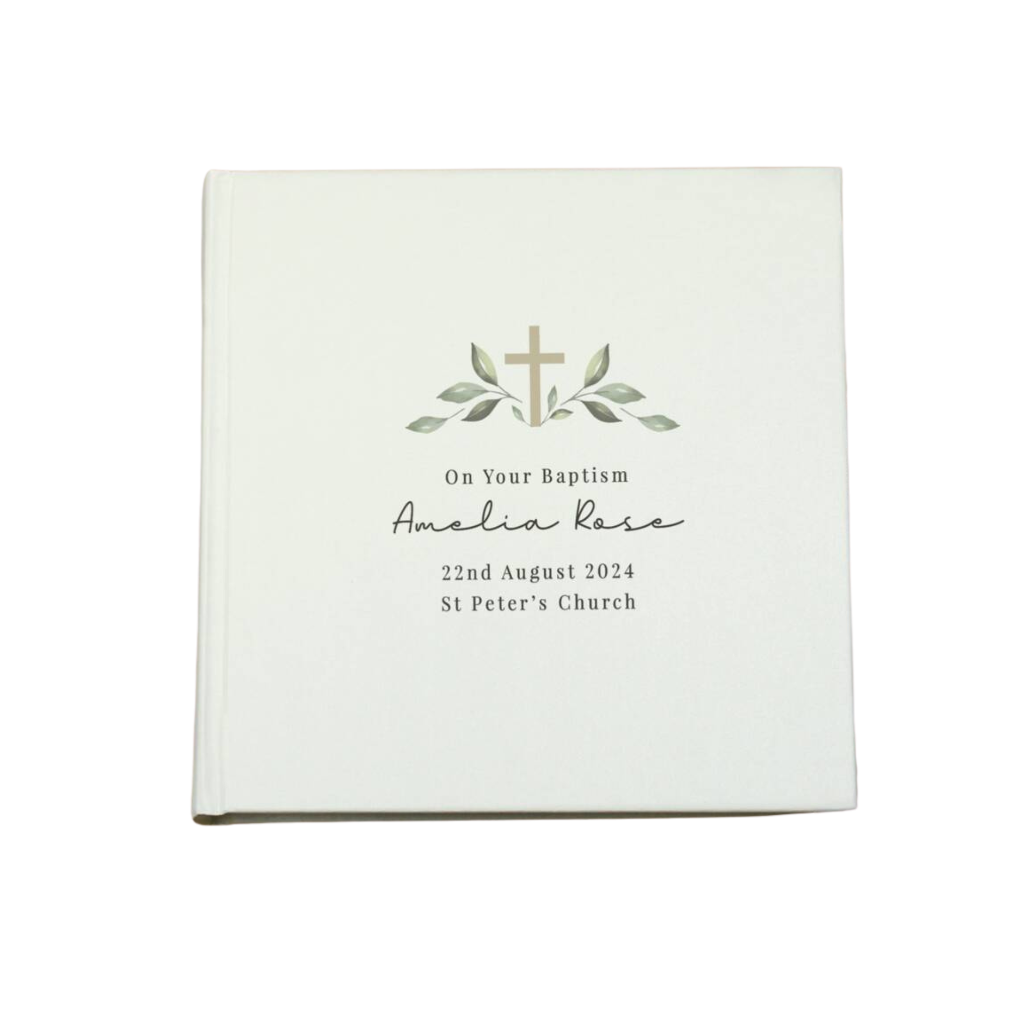 Personalised Square Religious Photo Album
