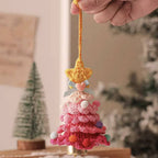 Handcrafted Crocheted Christmas Trees