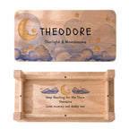 Personalised Dreamy Clouds Wooden Stool