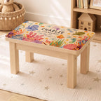 Personalised Under The Sea Wooden Stool
