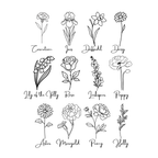 Personalised Birth Flower Watering Can