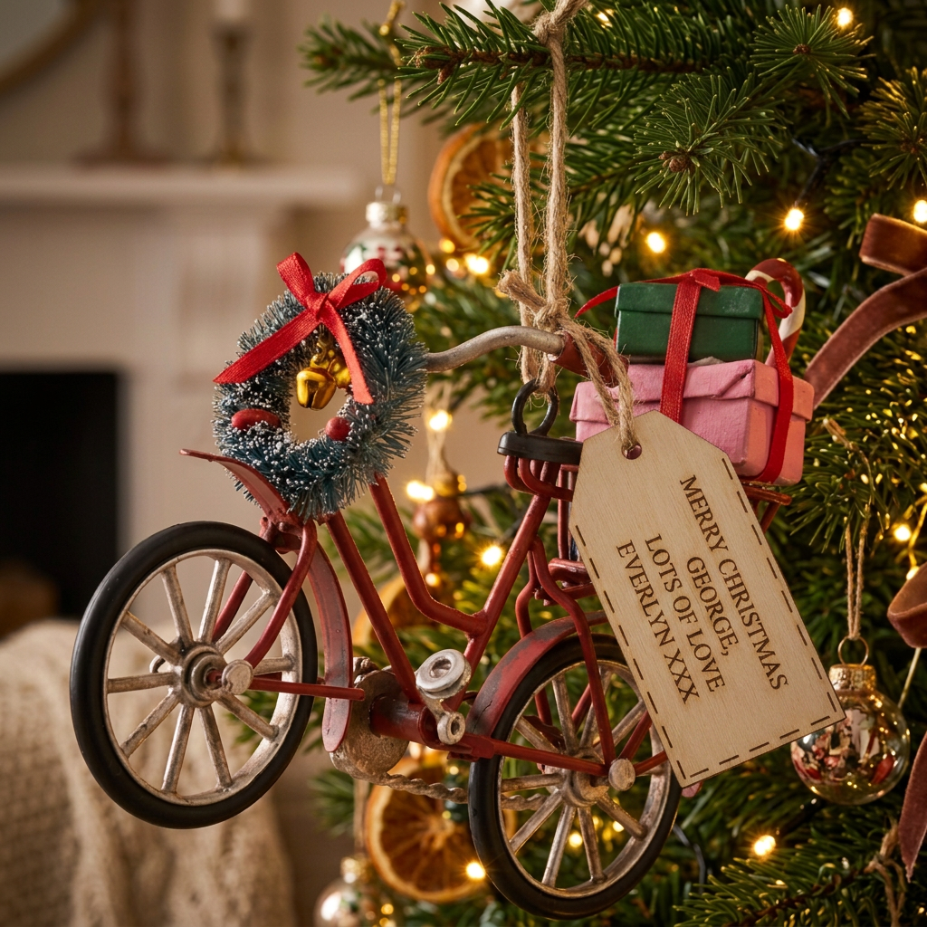 Vintage Bicycle Metal Decoration