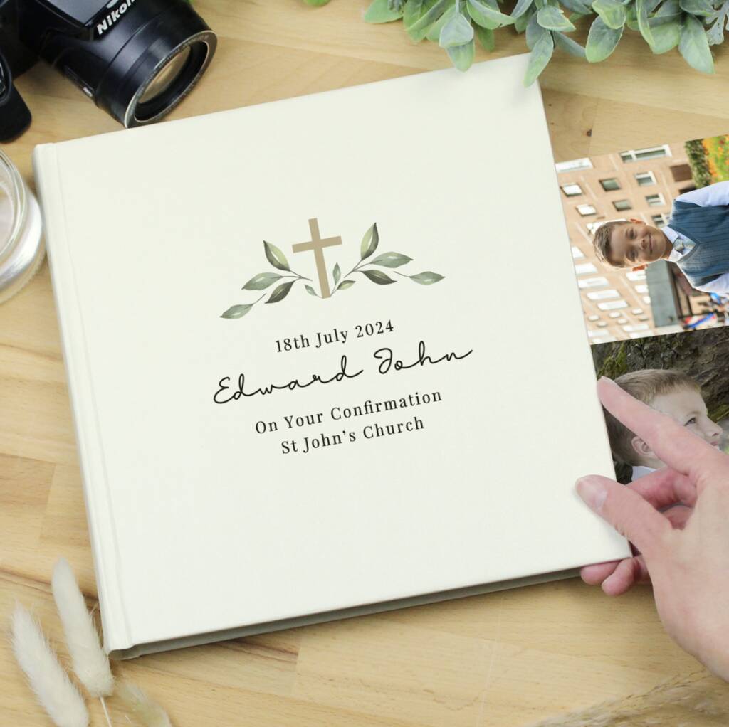 Personalised Square Religious Photo Album